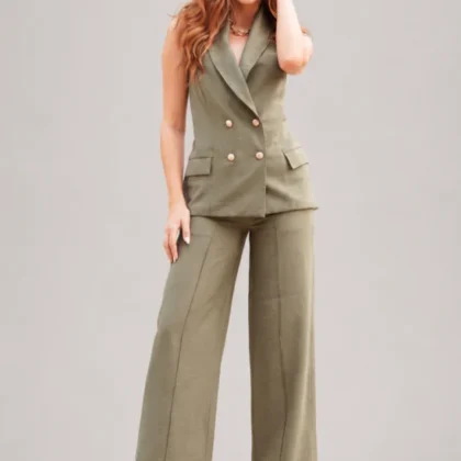 Conjunto Nalva Verde Militar - Mari Amaral